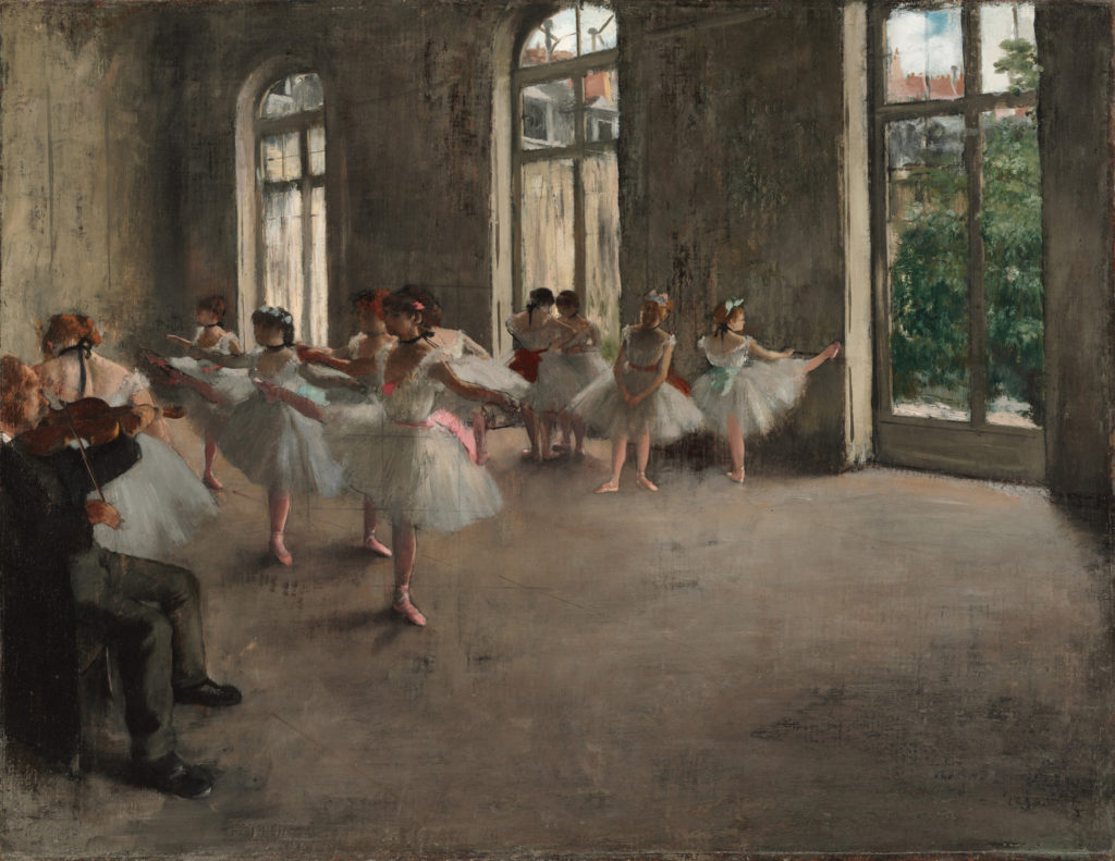 エドガー・ドガ　Ballet Rehearsal, 1873