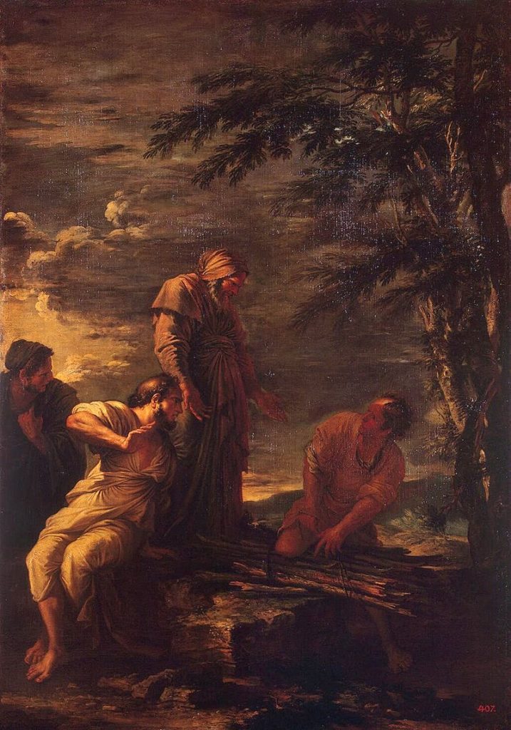 Salvator Rosa - Démocrite et Protagoras