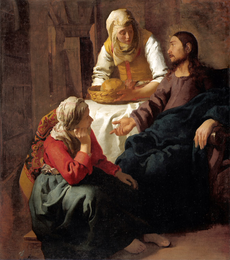 Christ in the House of Martha and Mary 