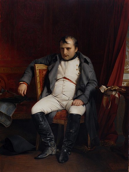 退位後のナポレオン