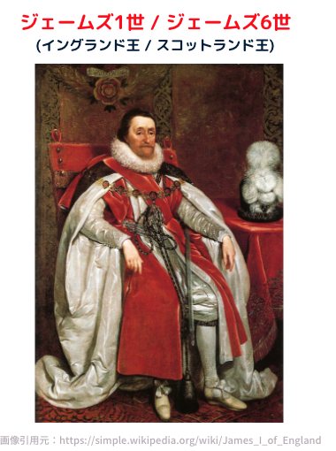 ジェームズ1世の肖像画
