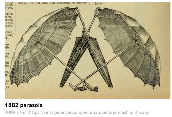 1882 parasols