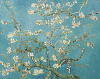 花咲くアーモンドの木の枝 1890年2月 サン＝レミ 油彩、キャンバス、73.5 x 92.0 cm ファン・ゴッホ美術館