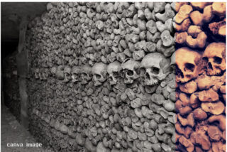 パリのカタコンベ、背筋も凍る地下墳墓